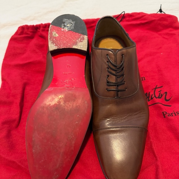 christian louboutin mens brown dress shoes Christian Louboutin Sartoby Men Shoes